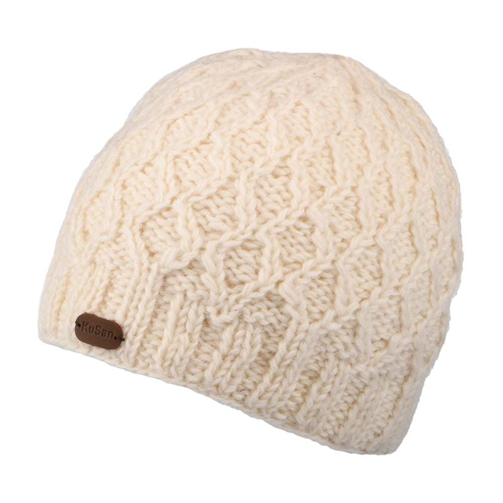 Bonnet à Torsades Brooklyn crème KUSAN