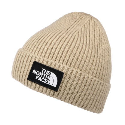 Bonnet Marin à Revers TNF Logo Box khaki THE NORTH FACE