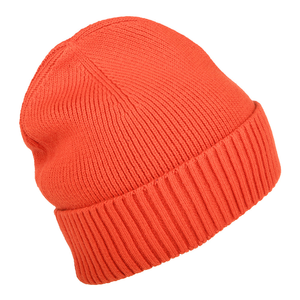 Bonnet en Cotton et Cachemire Pima Essential Flag rouille TOMMY HILFIGER