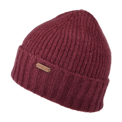 Bonnet Bamburgh rouge profond JOULES