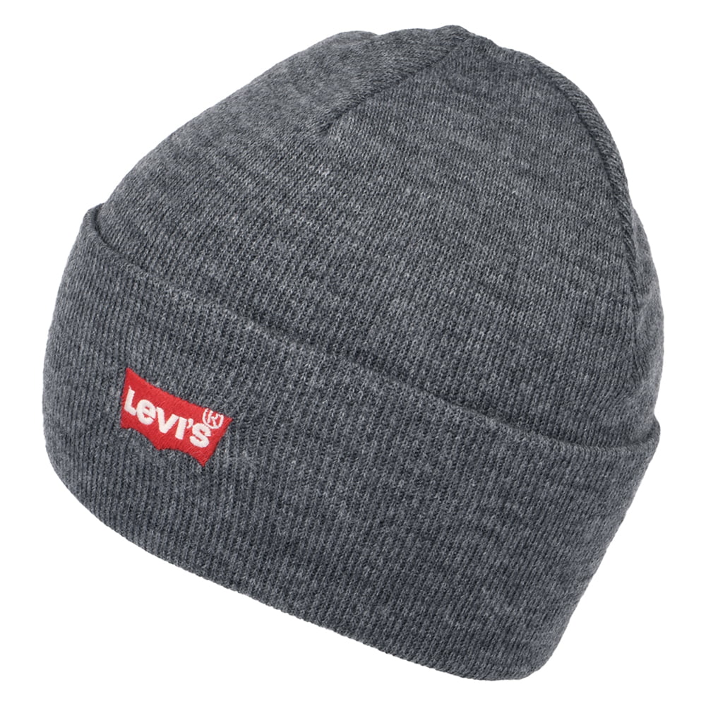 Bonnet Long Red Batwing Embroidery gris LEVI'S