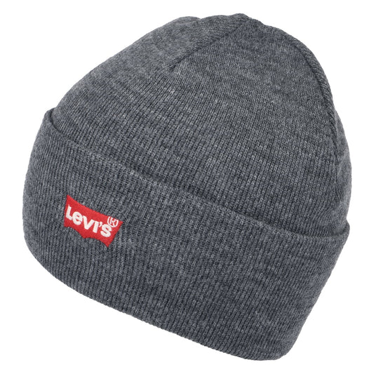 Bonnet Long Red Batwing Embroidery gris LEVI'S