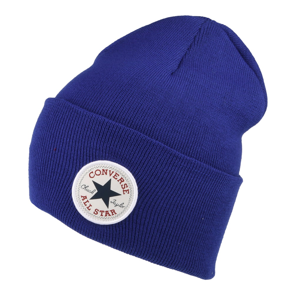 Bonnet à Revers Large Chuck Taylor bleu CONVERSE