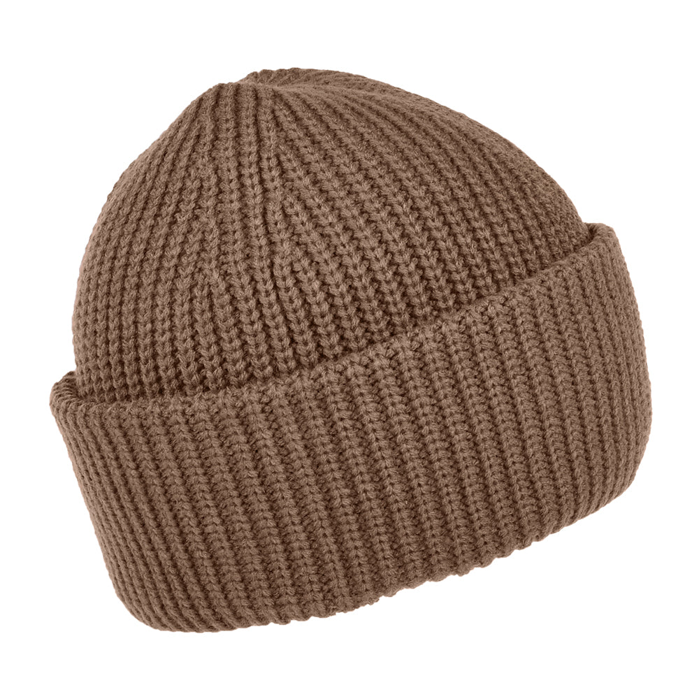 Bonnet à Revers Derval marron BARTS