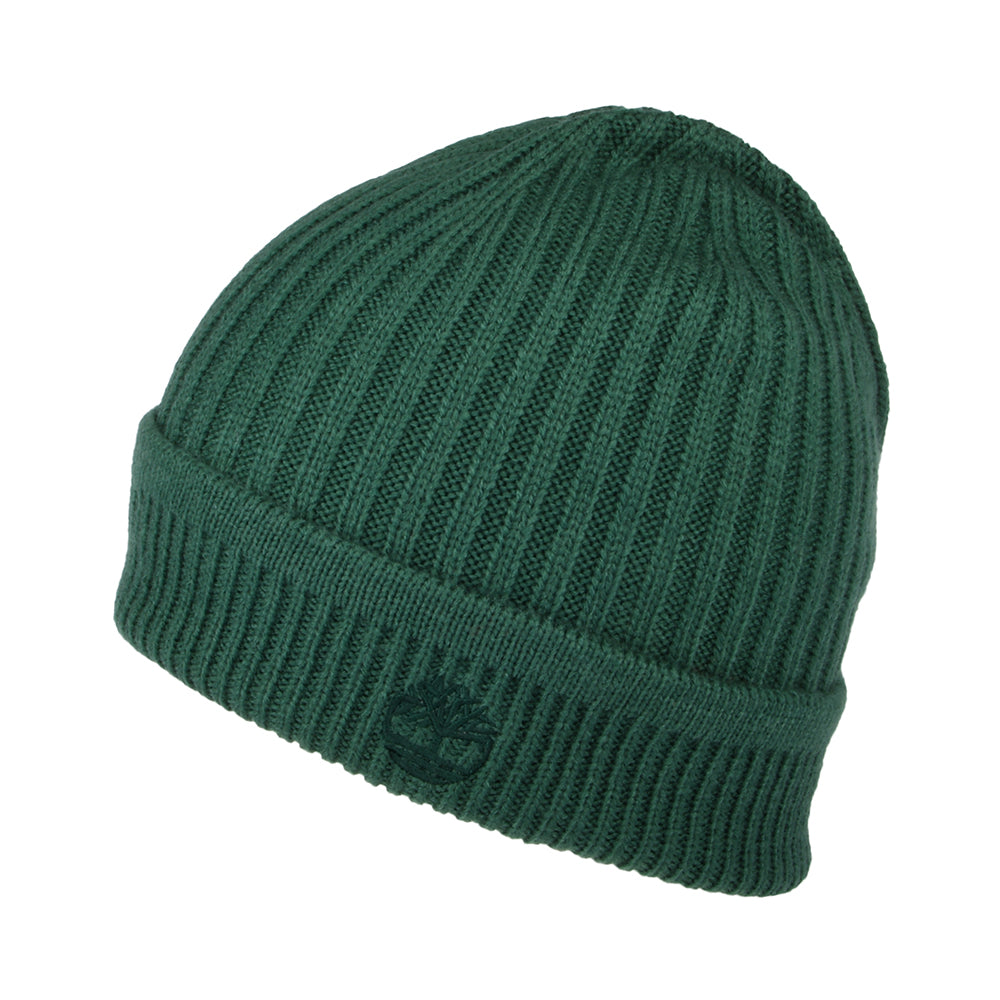 Bonnet Côtelé Solid Rib vert TIMBERLAND