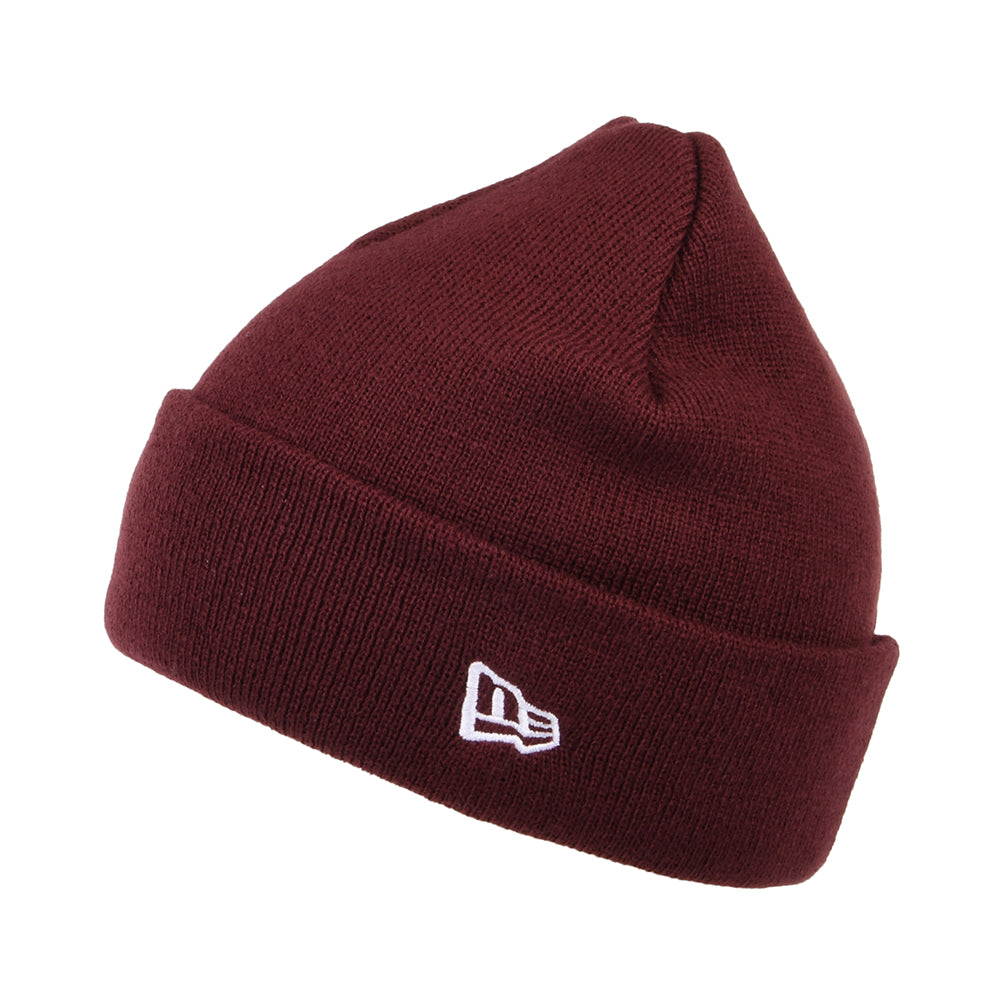 Bonnet à Revers NE Pop Short bordeaux NEW ERA