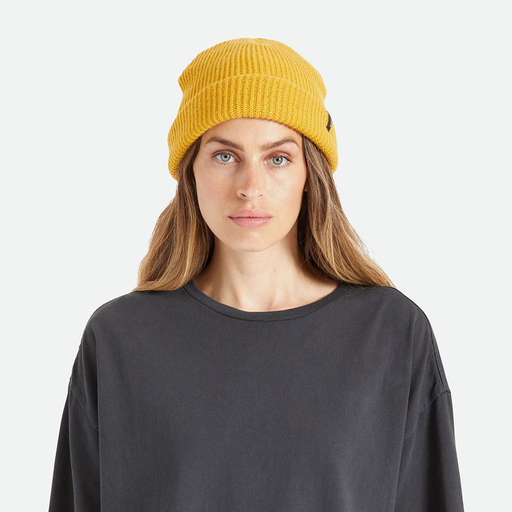 Bonnet à Revers Heist moutarde BRIXTON