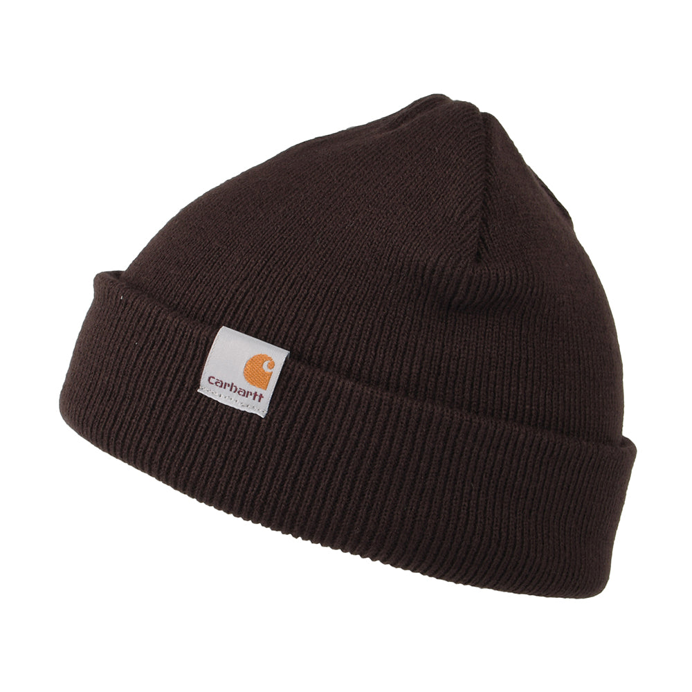 Bonnet Stratus Short Watch marron foncé CARHARTT WIP