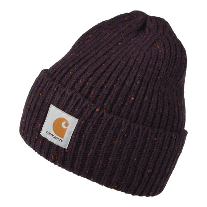 Bonnet Anglistic prune foncé CARHARTT WIP