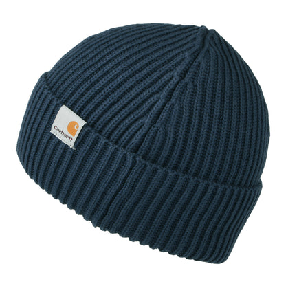Bonnet Marin en Coton Bio Burbank bleu marine CARHARTT WIP