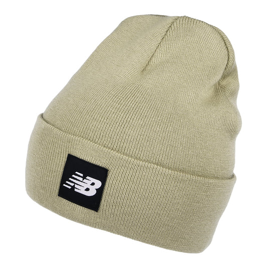 Bonnet Knit à Revers Flying NB taupe NEW BALANCE