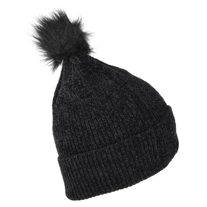 Bonnet à Pompon Femme MLB Chenille Bobble New York Yankees noir NEW ERA