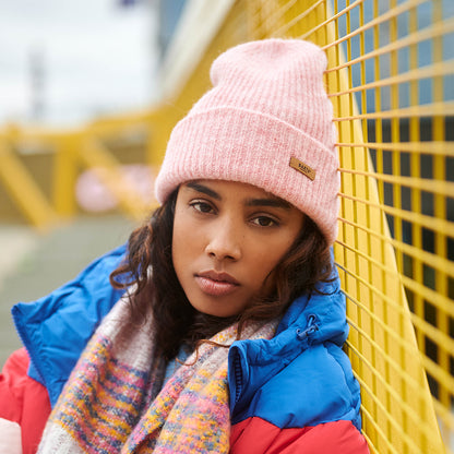 Bonnet à Revers Witzia rose BARTS