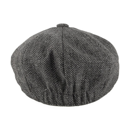 Casquette Gavroche Enfant à Chevrons anthracite JAXON & JAMES