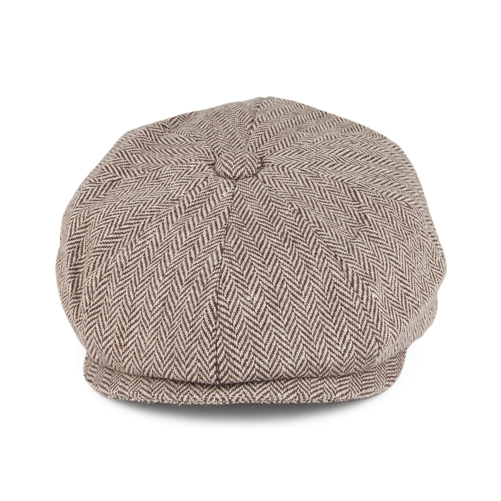 Casquette Gavroche Enfant à Chevrons marron JAXON & JAMES