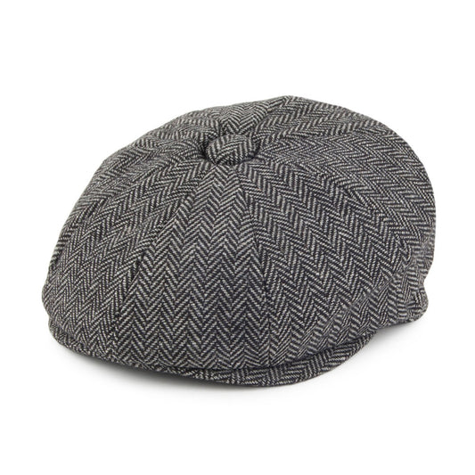 Casquette Gavroche Bébé à Chevrons anthracite JAXON & JAMES
