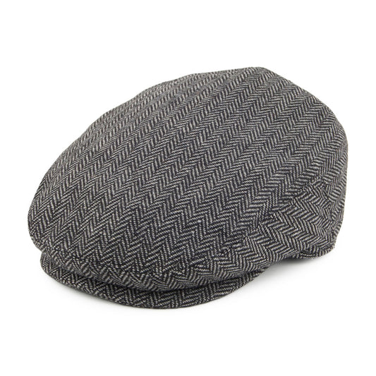 Casquette Plate Enfant à Chevrons gris JAXON & JAMES