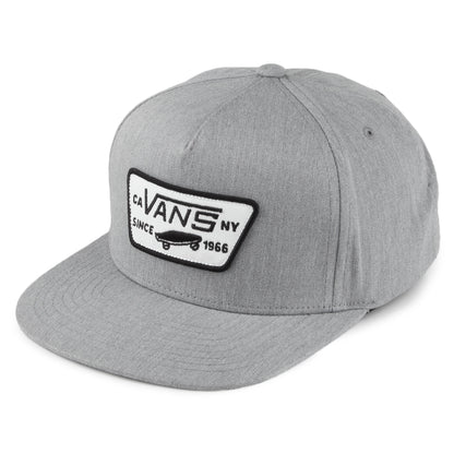 Casquette Snapback Enfant Garçon Full Patch Boys gris VANS