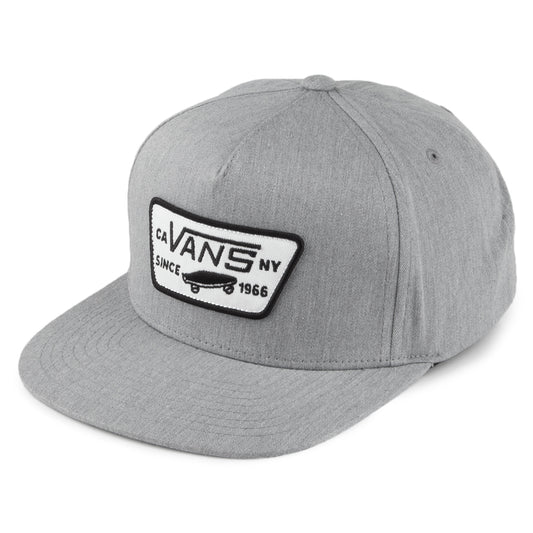 Casquette Snapback Enfant Garçon Full Patch Boys gris VANS