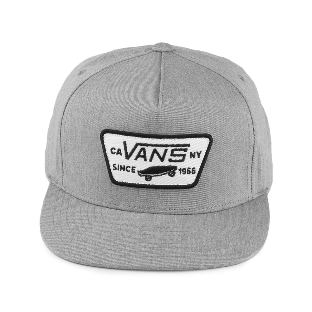 Casquette Snapback Enfant Garçon Full Patch Boys gris VANS