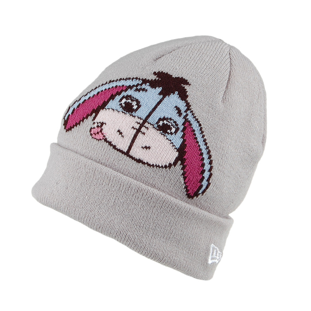 Bonnet Bébé Cuff Knit Disney Bourriquet gris NEW ERA