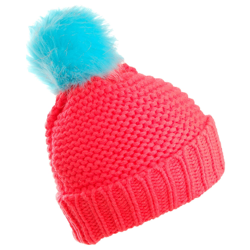Bonnet à Pompon Enfant Mountain View II rose-bleu O'NEILL