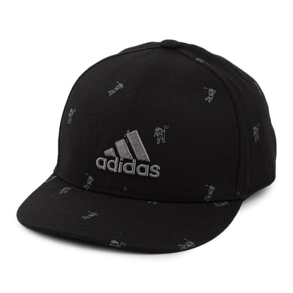 Casquette Snapback Enfant à Visière Plate Branded noir ADIDAS