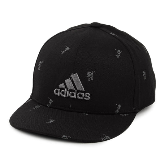Casquette Snapback Enfant à Visière Plate Branded noir ADIDAS