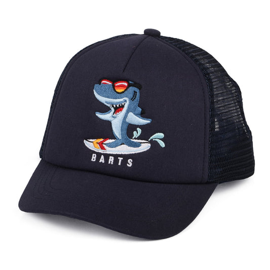 Casquette Trucker Enfant Requin bleu marine BARTS