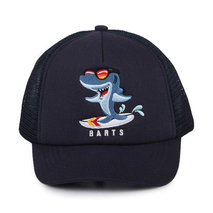 Casquette Trucker Enfant Requin bleu marine BARTS