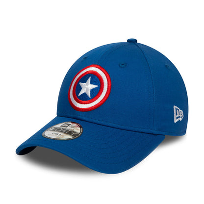Casquette Enfant 9FORTY Captain America bleu NEW ERA