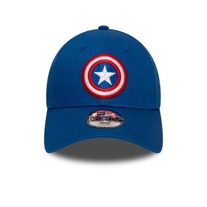 Casquette Enfant 9FORTY Captain America bleu NEW ERA
