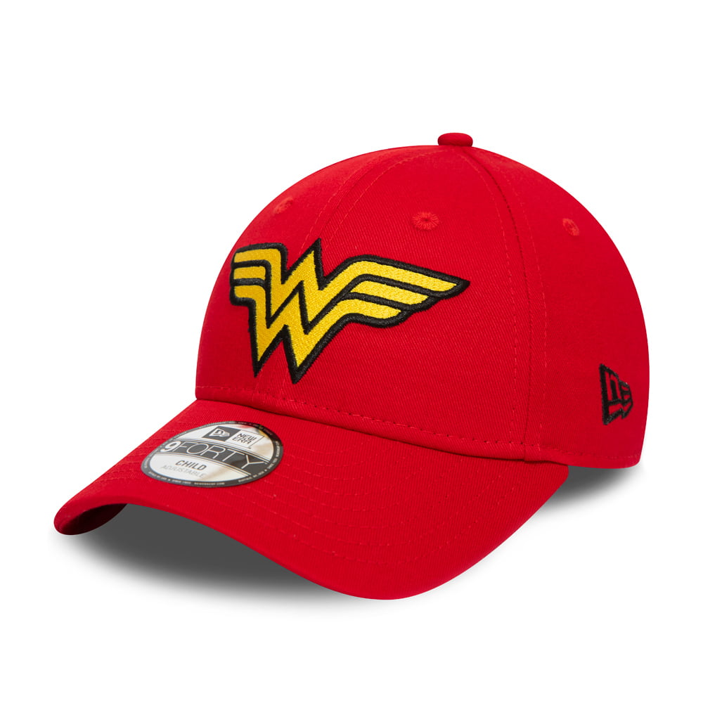 Casquette Enfant 9FORTY Wonder Woman rouge NEW ERA