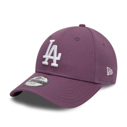 Casquette Enfant 9FORTY MLB League Essential L.A. Dodgers lavande NEW ERA