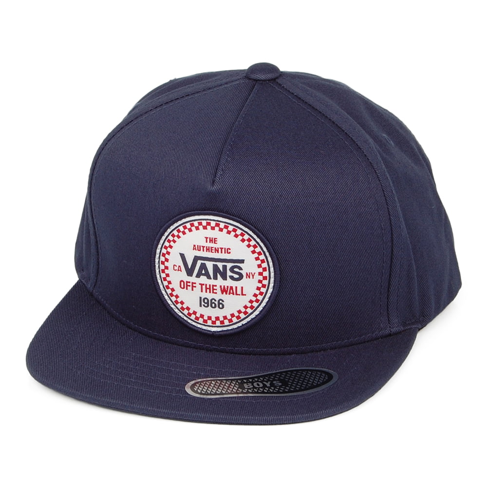 Casquette Snapback Enfant Checker 66 bleu VANS