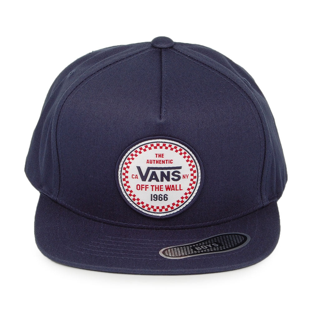 Casquette Snapback Enfant Checker 66 bleu VANS