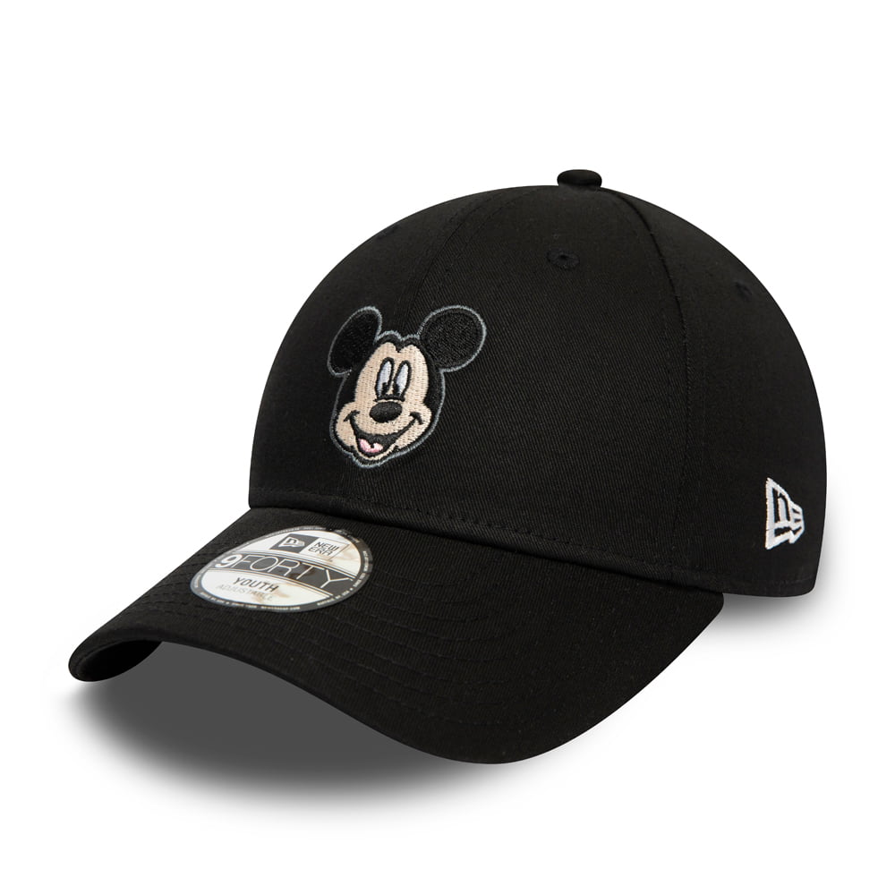 Casquette Enfant 9FORTY Disney Character Face Mickey Mouse noir NEW ERA