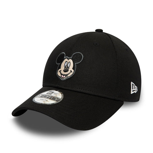 Casquette Enfant 9FORTY Disney Character Face Mickey Mouse noir NEW ERA