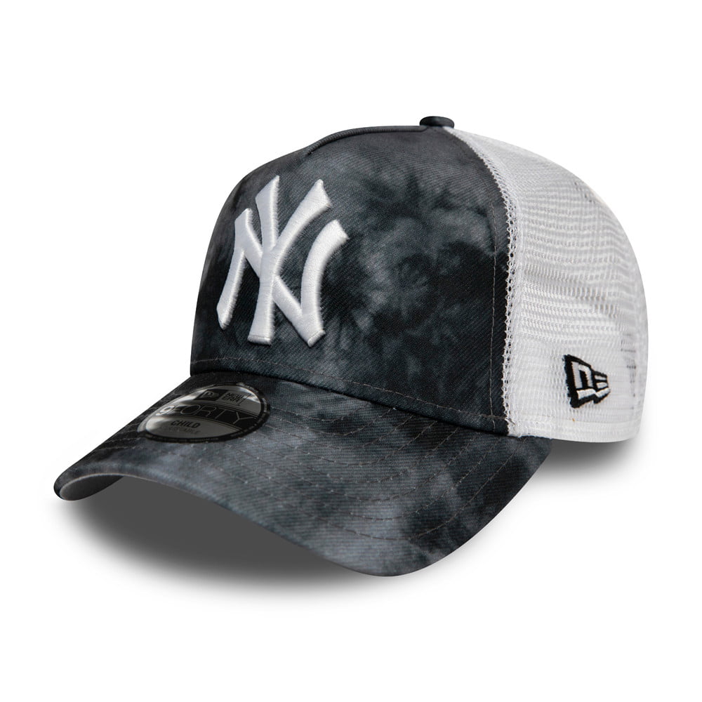 Casquette Trucker Enfant 9FORTY MLB Tie Dye New York Yankees noir NEW ERA