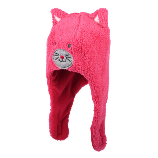 Bonnet Enfant Animal avec Protège-Oreilles rose SCALA
