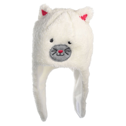 Bonnet Enfant Animal avec Protège-Oreilles ivoire SCALA