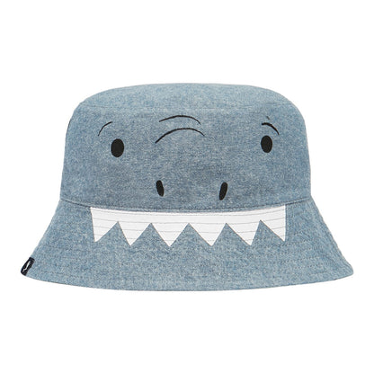 Chapeau Bob Enfant Réversible Brit Sharks vert clair JOULES