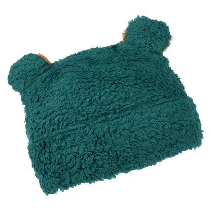 Bonnet Bébé Furry Friends vert foncé PATAGONIA