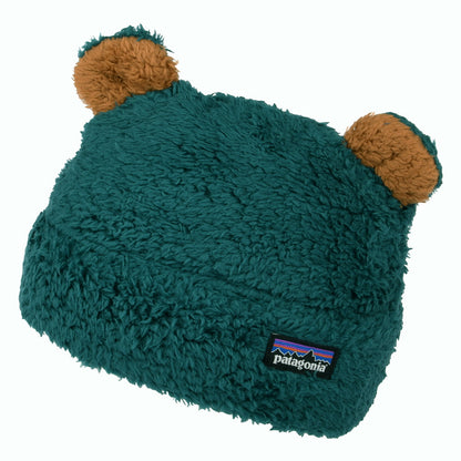 Bonnet Bébé Furry Friends vert foncé PATAGONIA