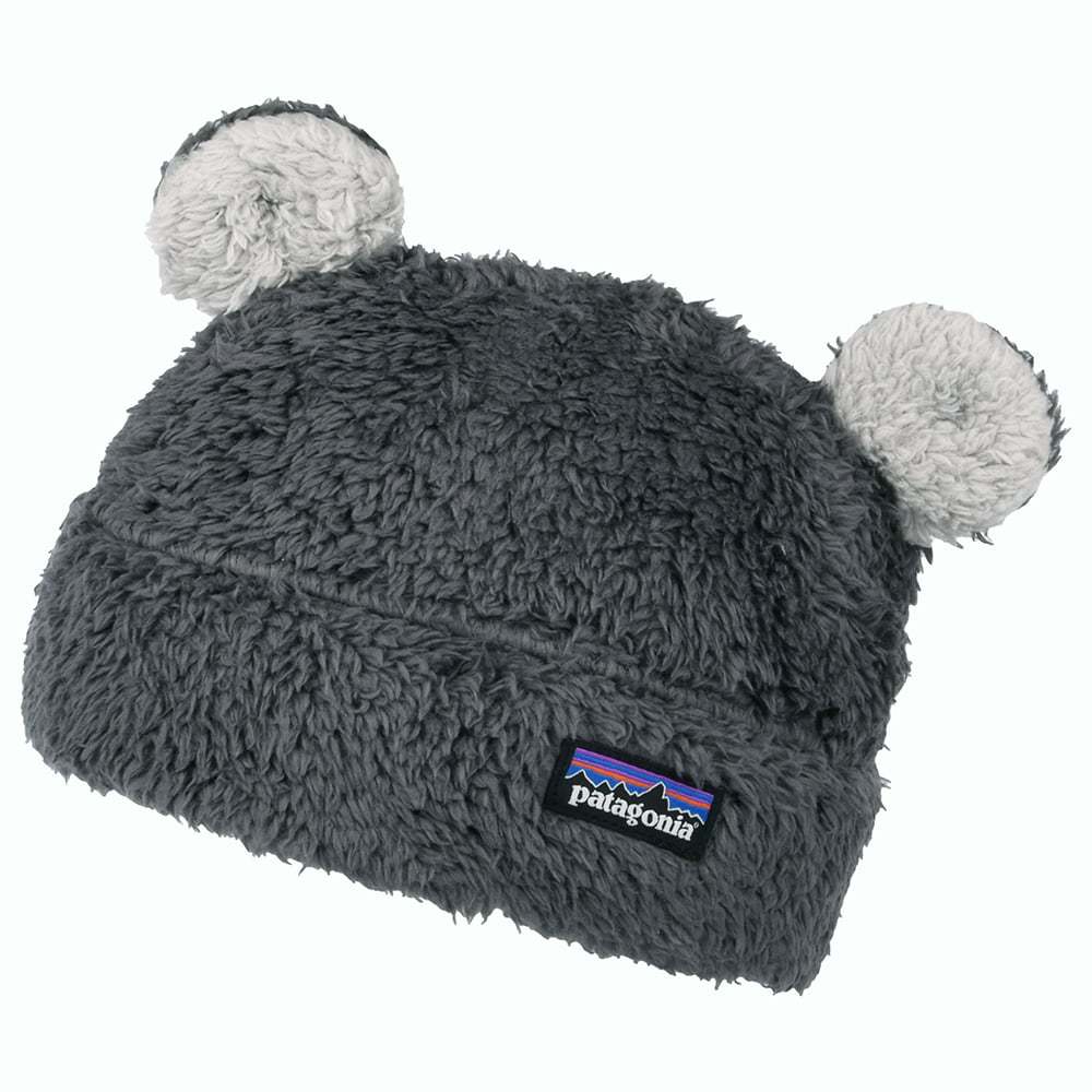 Bonnet Bébé Furry Friends gris PATAGONIA