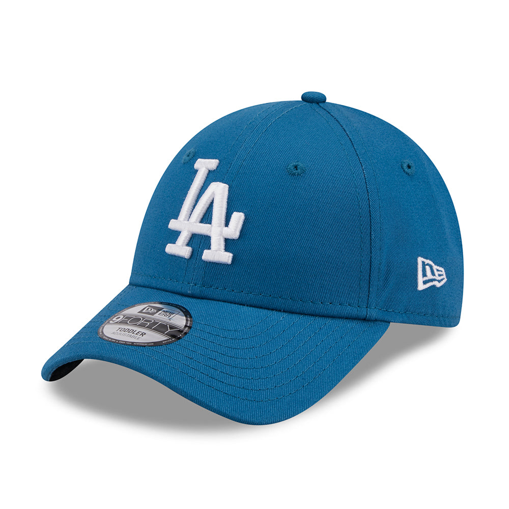 Casquette Enfant 9FORTY MLB League Essential L.A. Dodgers bleu sarcelle-blanc NEW ERA