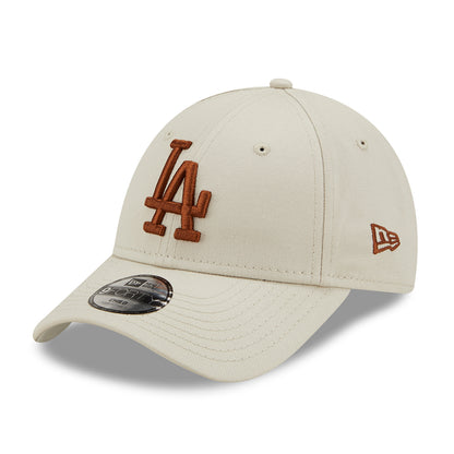 Casquette Enfant 9FORTY MLB League Essential L.A. Dodgers pierre-caramel NEW ERA