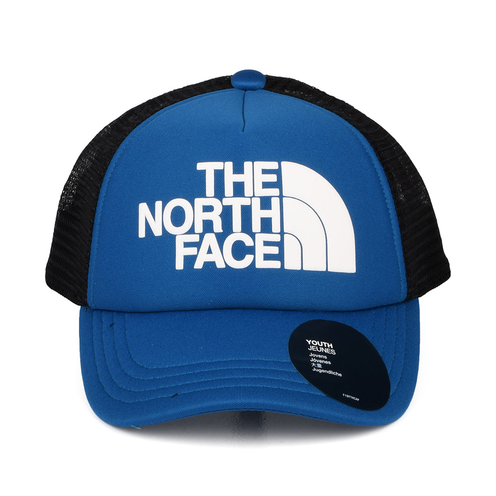 Casquette Trucker Enfant Logo bleu moyen-noir THE NORTH FACE