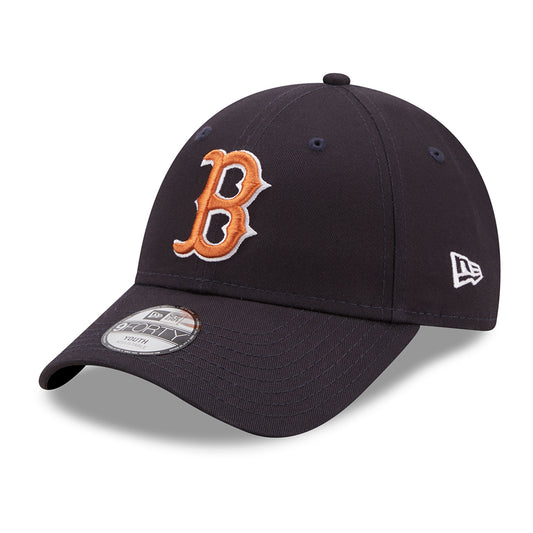 Casquette Enfant 9FORTY MLB League Boston Red Sox bleu marine-toffee NEW ERA