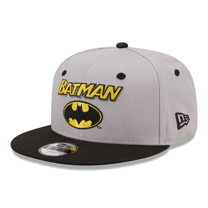 Casquette 9FIFTY DC Comics Character Batman gris-noir NEW ERA